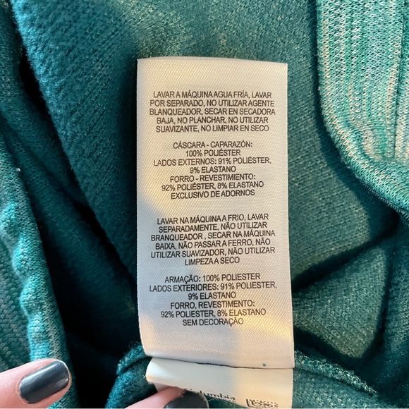 Columbia Half Zip Green Performance Jacket - Picture 3 of 8